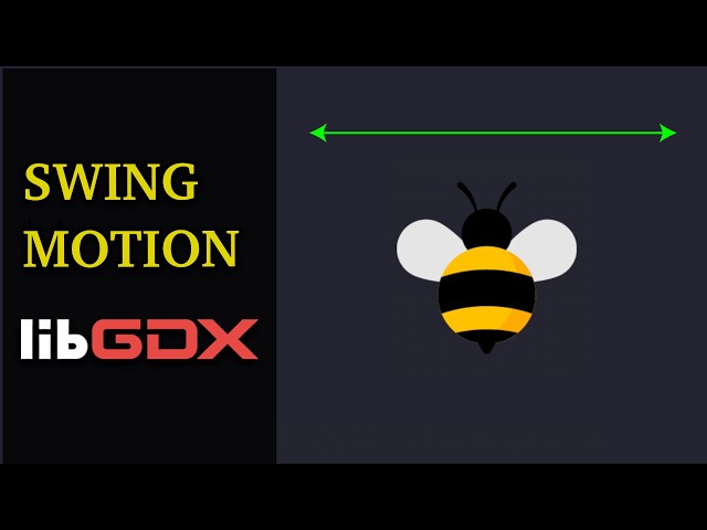 Learn Game Motion and Movement Programing with Java libGDX - Swinging Motion