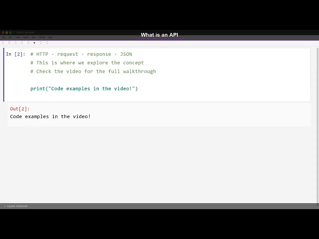 Day 28 — API Concepts | 30 Days Of Python 🐍