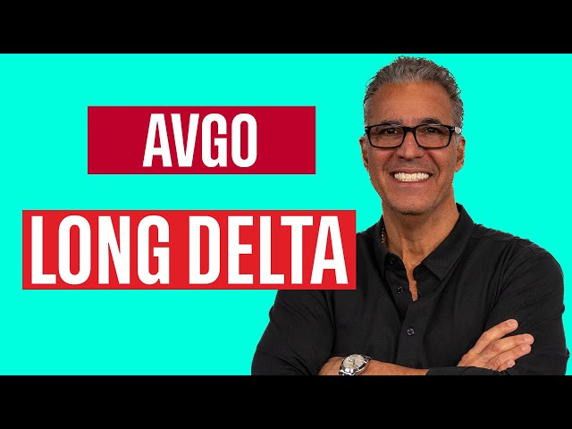 Long Delta in AVGO | Option Trades Today