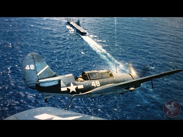 WWII IN COLOR: Inside The Pacific Air War & Carriers Operations [Restored Footage]