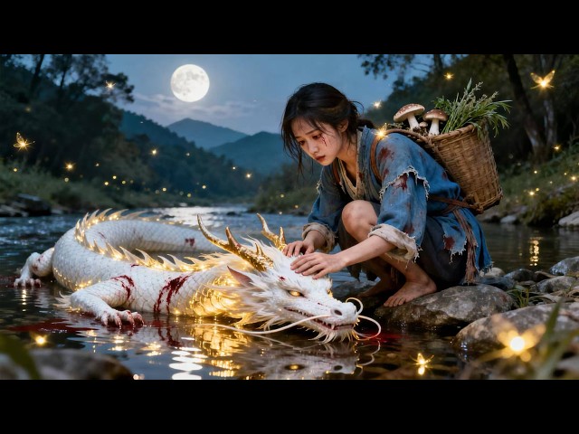 She saved an injured dragon without knowing it was the Dragon King; years later, she received her...