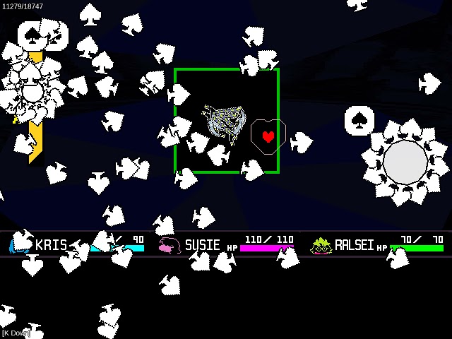 Deltarune: Triple Jevil No Hit Complete [TAS]