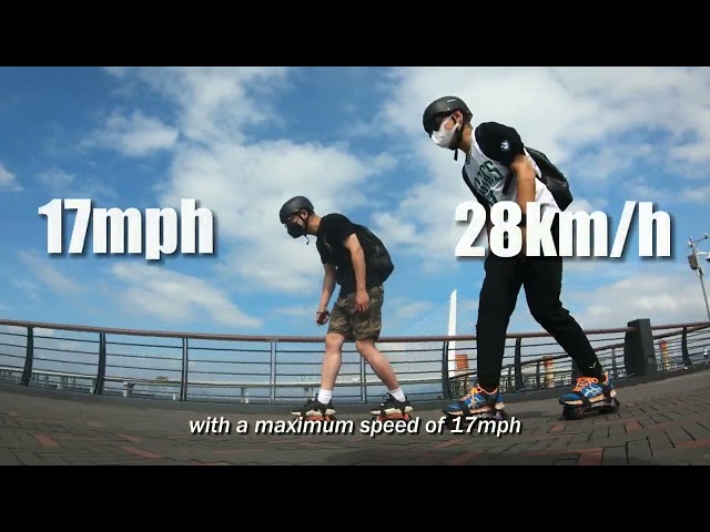 Airtrick E-Skates:The smallest and lightest electric skates in the world!