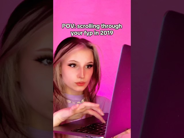 pov: scrolling through your fyp in 2019 #satire #2019 #tiktok #nostalgia