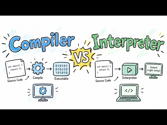 Compiler vs Interpreter (What Actually Happens When You Run Code)