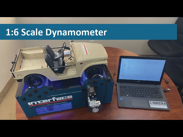 Interface | 1:6 Scale Dynamometer