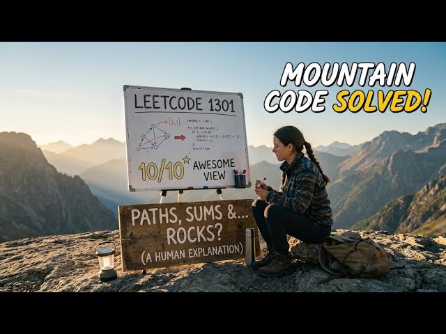 One DP Array Isn’t Enough 😱 | LeetCode 1301 Java