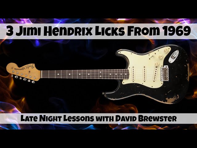 3 Jimi Hendrix Licks From 1969