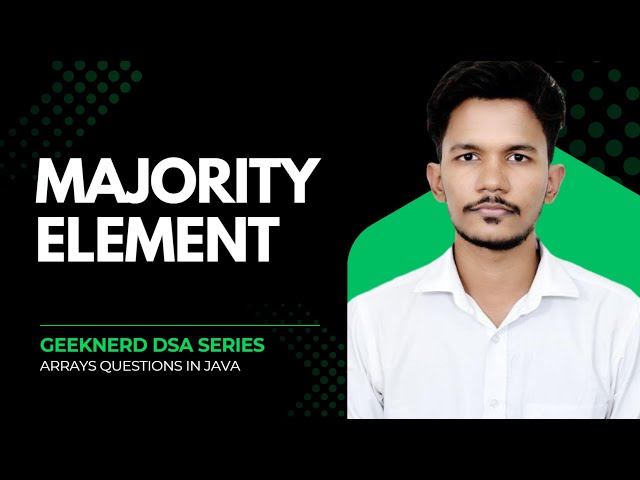 169  Majority Element || Leetcode Array Problem