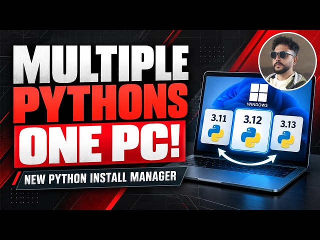 Multiple Python Versions on Windows? Use Python Install Manager!