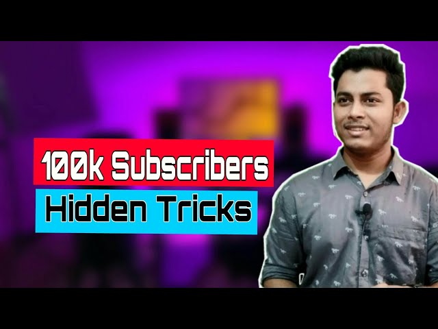 St Unique Tech YouTube Channel 100k Subscribers Top Five Hidden Tricks||Tech Junayed||St Unique Tech