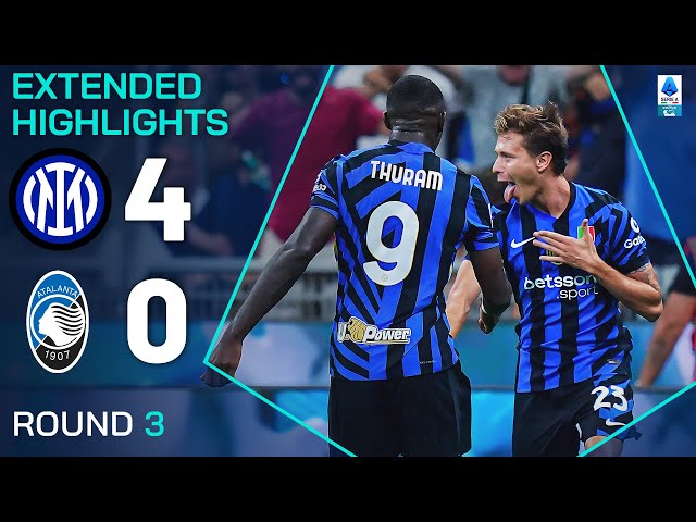 INTER-ATALANTA 4-0 | RESUMEN AMPLIADO | SERIE A 2024/25