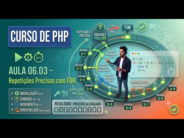 PHP Course - Precise Loops with FOR