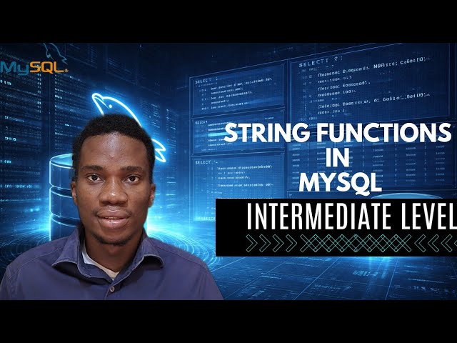 String Functions in MySQL | Intermediate Level MySQL