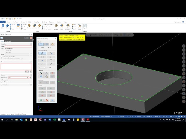 MasterCAM - Intro to 3D Solid Modeling