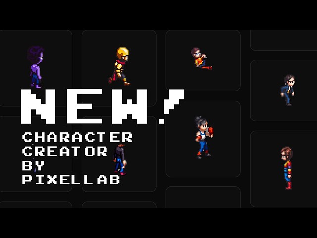 Tutorial: Generating pixel art characters and animations