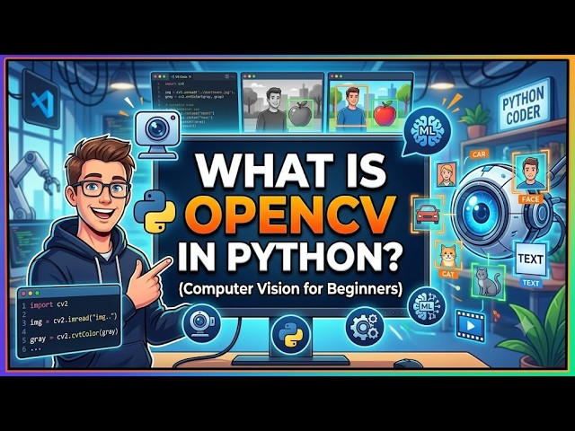 What is OpenCV in Python? | Computer Vision Explained for Beginners