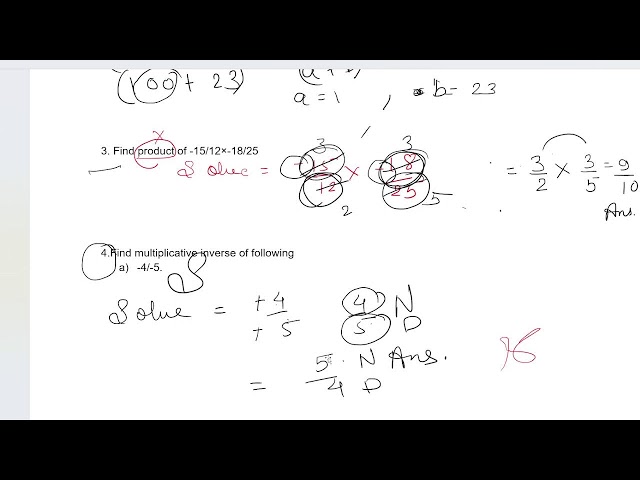 Class 8th maths Most important question