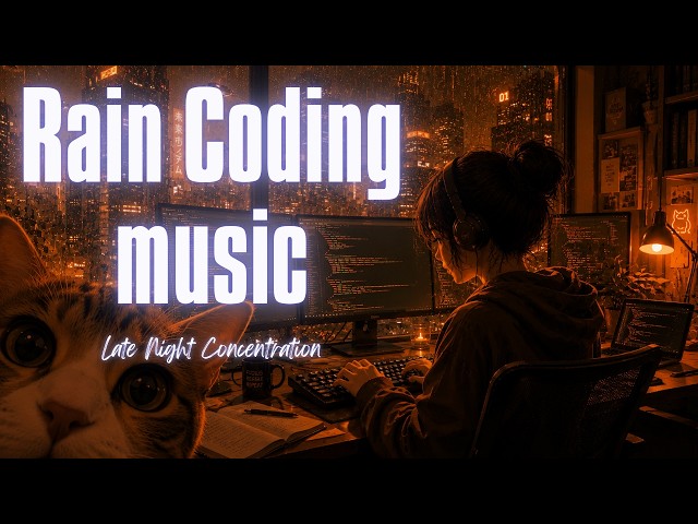 Coding in the Rain  Deep Focus Music for Programming & Deep Work