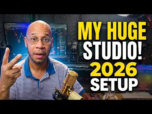 My NEW Studio in 2026 is Massive?