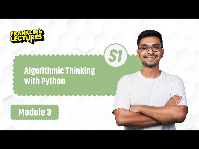 Algorithmic Thinking With Python | Important Questions | Franklin's lectures | KTU