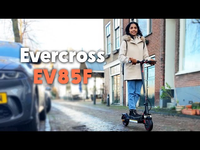 Cruising on my Evercross EV85F E-scooter | Review