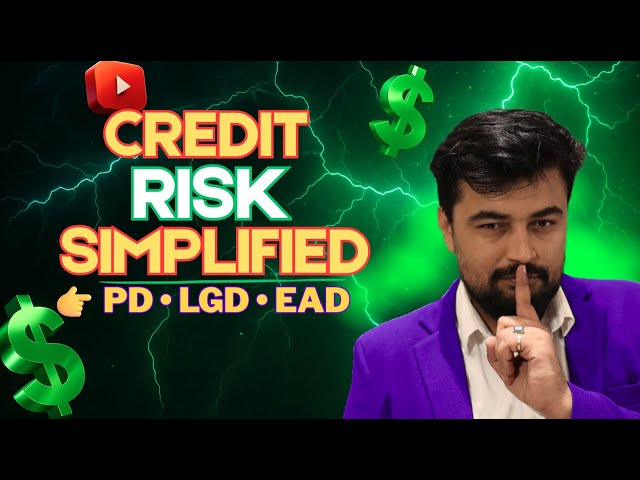 PD, LGD, EAD & Expected Credit Loss | Beginner FRIENDLY