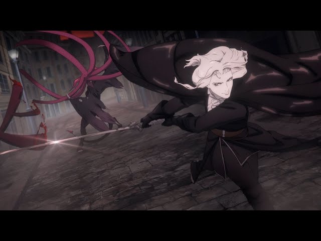Alucard & Orlox VS Drolta Full FIght - Castlevania Nocturne Season 2