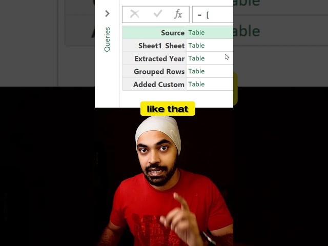 Insane Power Query Trick 🤯 | Refer to an Intermediate Step from another Query