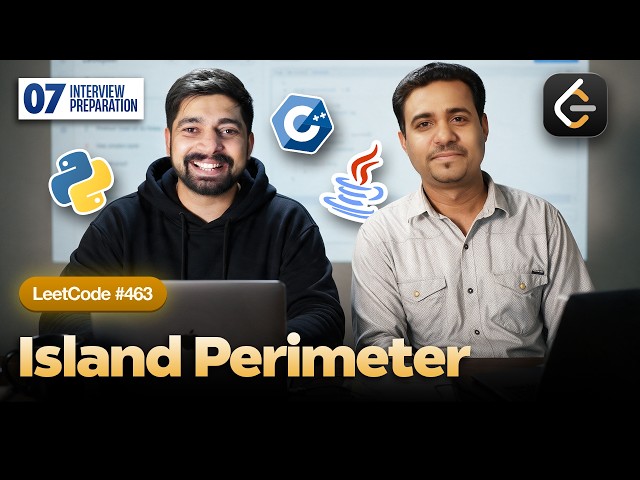 07 Island Perimeter | Chai aur Leetcode (Array)