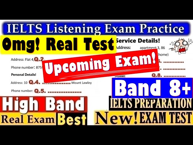IELTS LISTENING PRACTICE TEST 2026 WITH ANSWERS | 06.09.2026