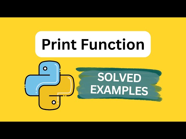 PRINT FUNCTION (Practice Challenges) - Python ??