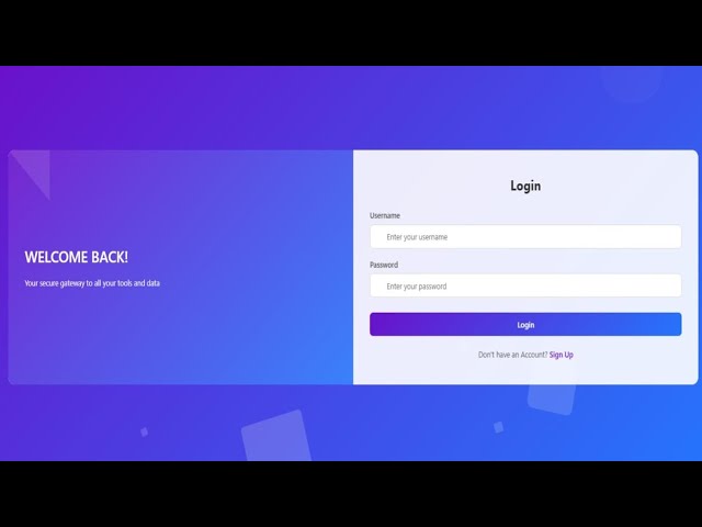 Responsive & Animated Login Form Using HTML and CSS | Beginner Web Development Tutorial