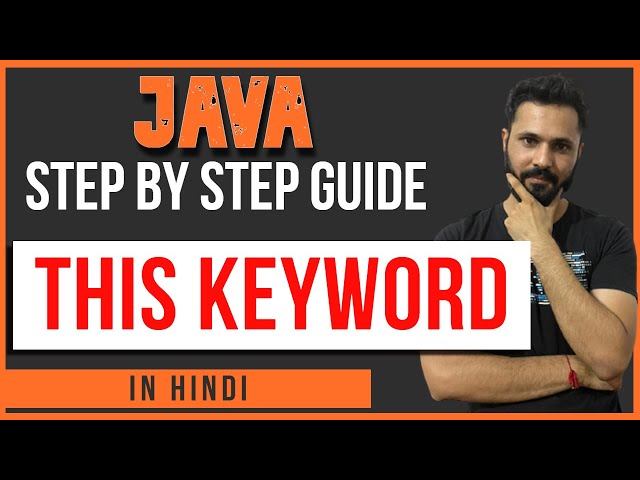 Java tutorial in Hindi for beginners #45 This in java | this keyword in java | Java this in hindi