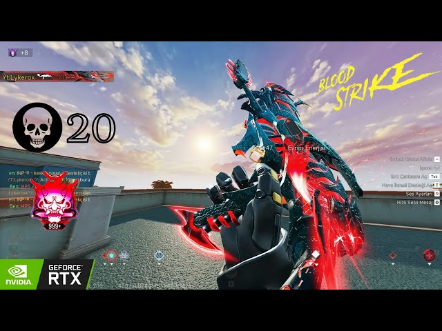 Blood Strike 20KİLLS LEGEND RANK  ULTRA GRAPHICS