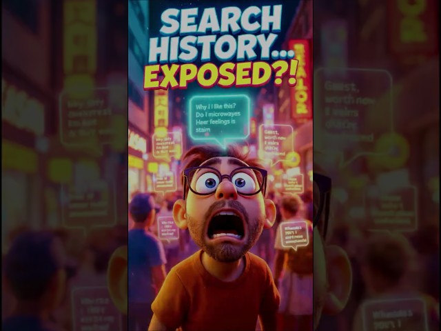 EVERYONE Can See Your Search History 😱 #funny #shorts