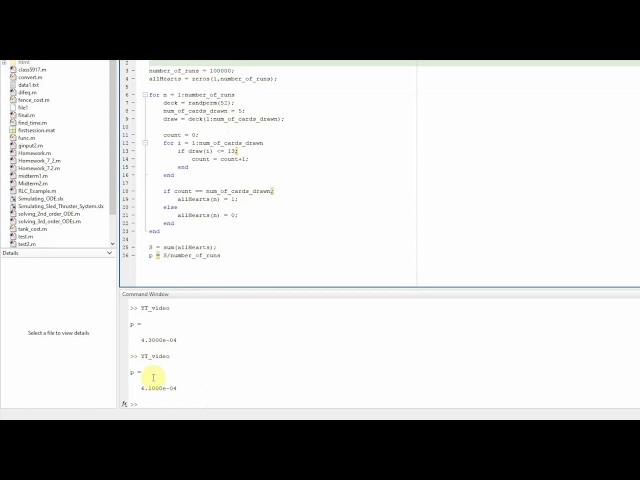 Part 1: Monte Carlo Simulations in MATLAB (Tutorial)