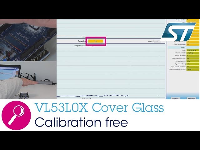 VL53L0X: Calibration-Free Dirty Environment Cover Glass Solution