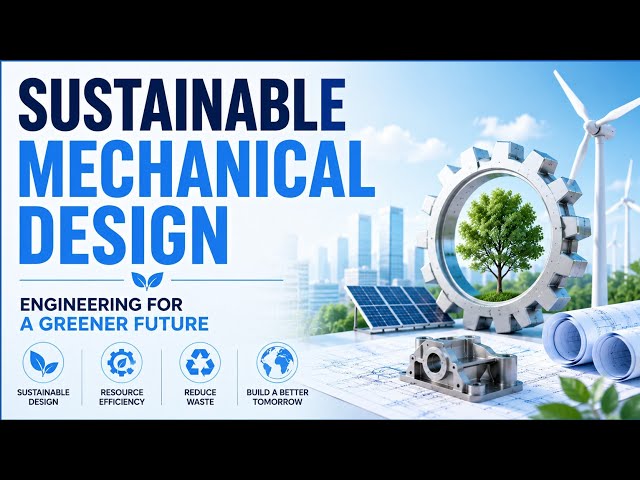 Sustainable Mechanical Design | Engineering for a Greener Future | Uplatz