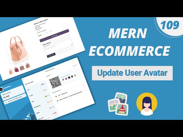 MERN Stack E-Commerce in Hindi: #109 - Backend- Working on Updating Avatar