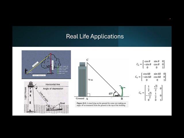 MYP4 Math Lesson 5  - Trigonometry