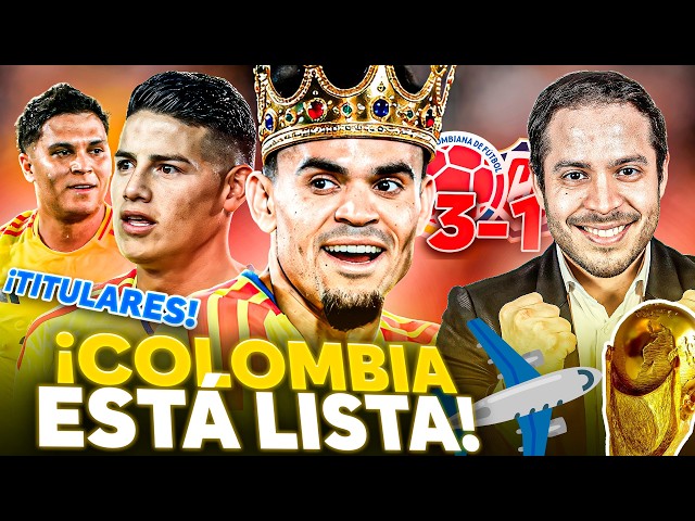 🚨🇨🇴 COLOMBIA 3-1 COSTA RICA | ARGENTINO RENDIDO ante LUIS DÍAZ y PIDE por JAMES y JUANFER QUINTERO 