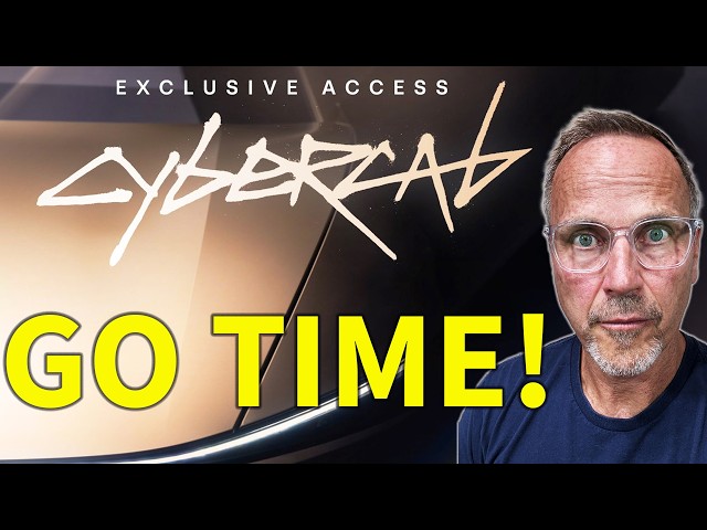 Cybercab Is FINALLY Here!