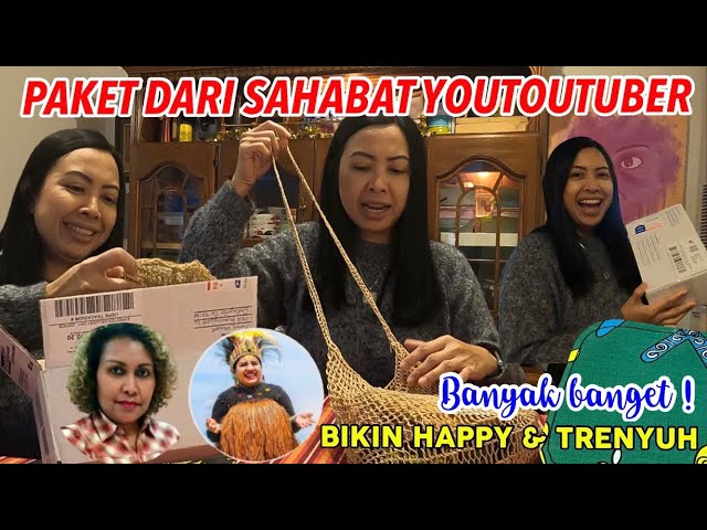 PACKAGE FROM AN INDONESIAN YOUTUBER FRIEND WHICH MAKES ME HAPPY AND SO TOUCHING #vlog177