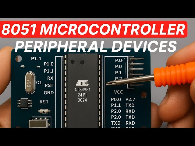Basic introduction to 8051 Microcontroller Peripheral Devices in Malayalam
