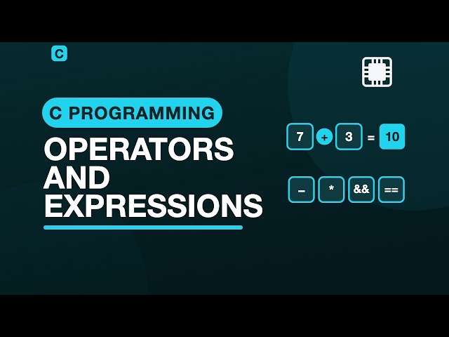Operators and Expressions — Programming with C | 2.4