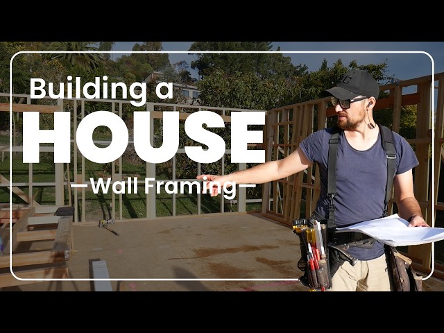 Building a House - Standing Timber Wall Frames | NZ Build