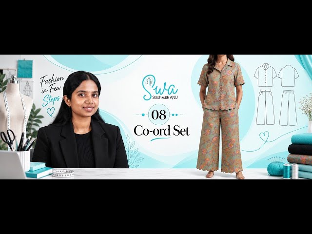 How to draft a co-ord set | Part 1 - FRONT SHIRT PATTERN DRAFTING