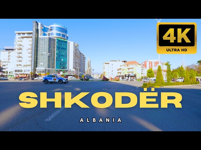 Shkoder Albania 4K Drive – POV City Tour | Dashcam, Real Traffic, No Commentary