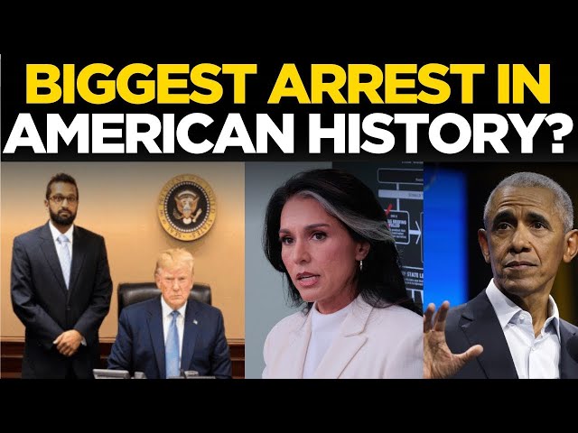 LIVE: Obama Arrested? Trump Orders Shocking  Move | Tulsi Reveals Charges? | US NEWS